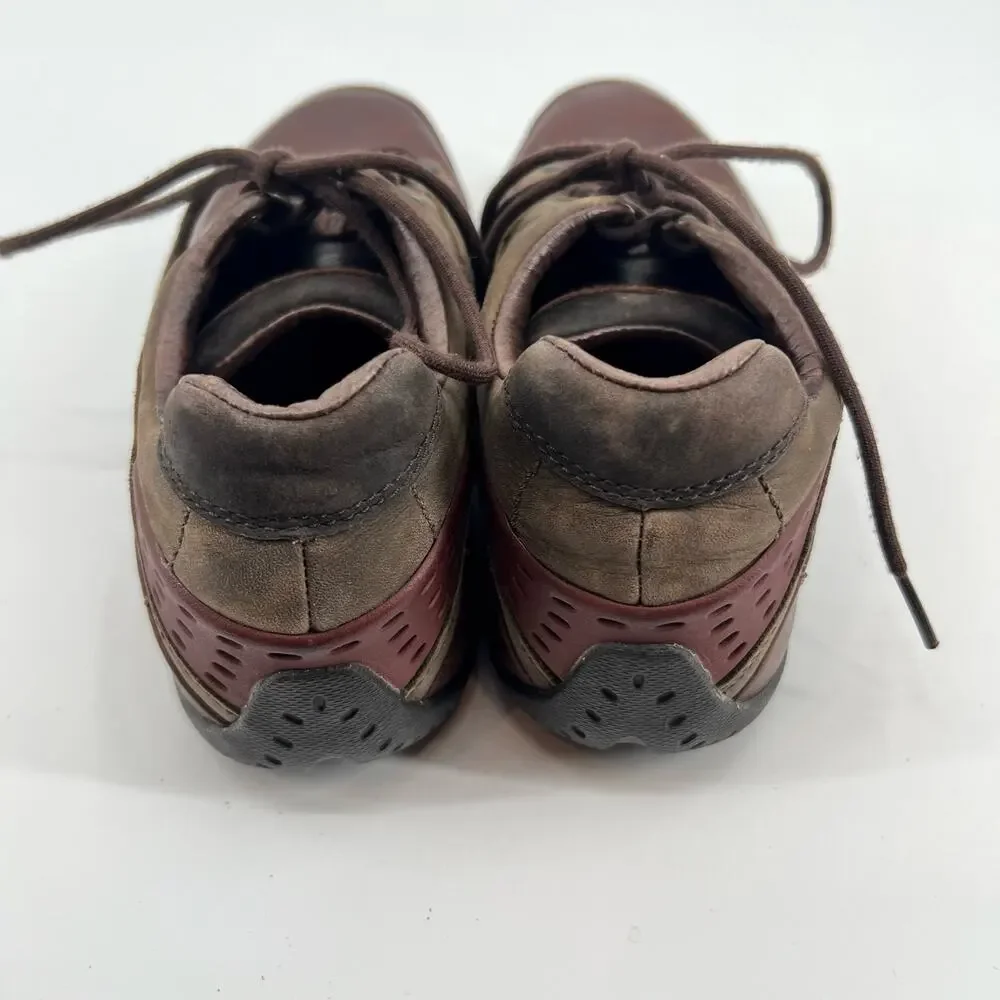 Merrell Continuum Low Hiking Shoes element redwood lace up sneakers gorpcore 7.5